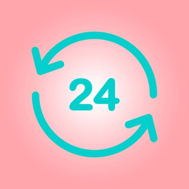 Saat bir gün simgesini açın..