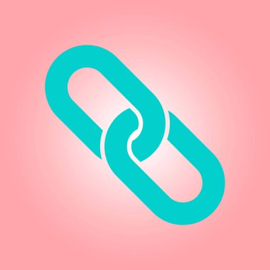 Zincir işareti simgesi.