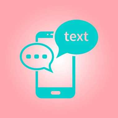 Sohbet işareti simgesi.