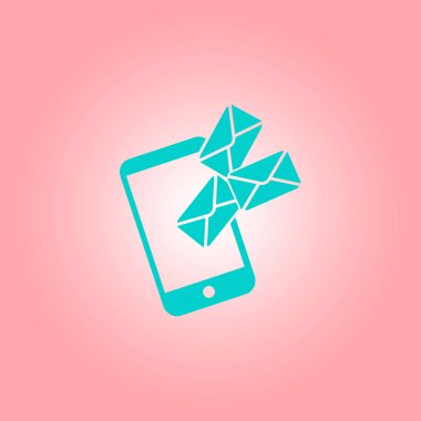 Mobil adres işareti.