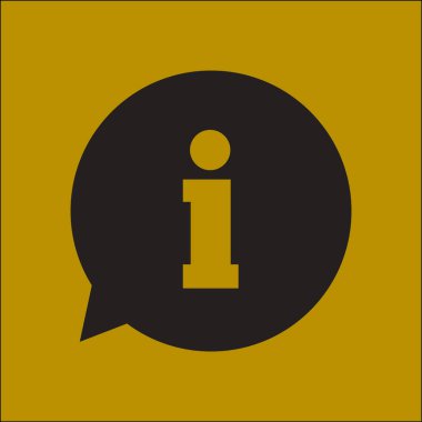 bilgi işareti simgesi.