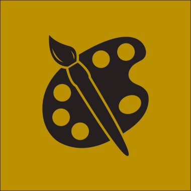 Paleti işareti simgesi.