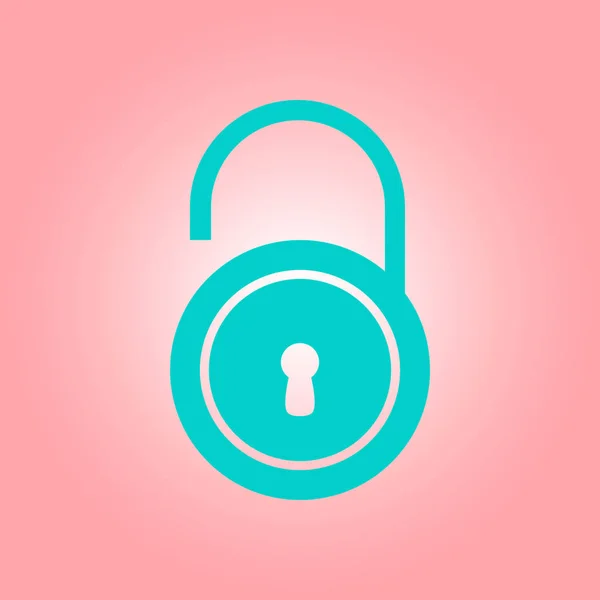 Icon of unlock. — Stock Vector