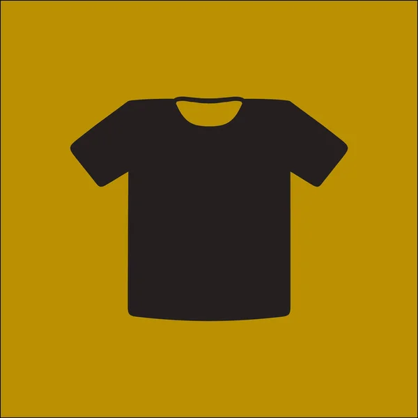 Signo de camisa símbolo — Vector de stock