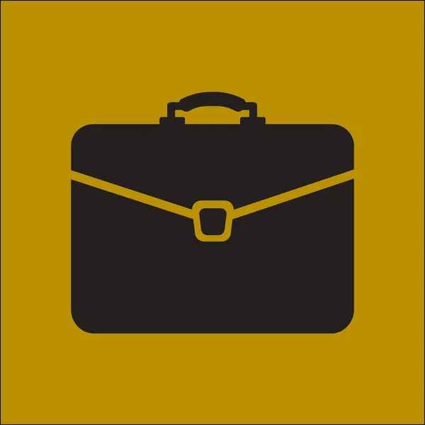Briefcase sign symbol. — Stock Vector