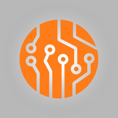 Mikroçip işareti simgesi.