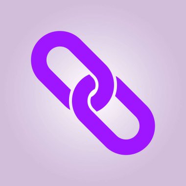 Zincir işareti simgesi.