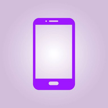 Smartphone işareti simgesi.