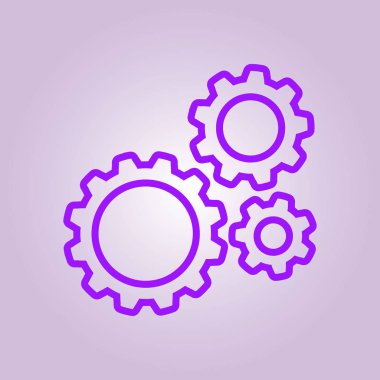 Dişli işareti simgesi.