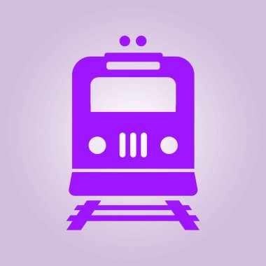 Tren işareti simgesi.