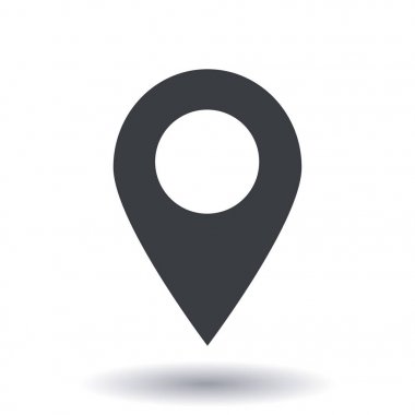 Yer işareti simgesi.