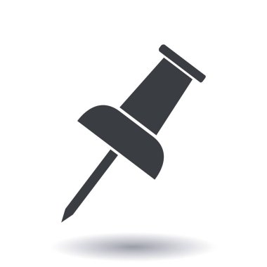 PIN işareti simgesi itmek.