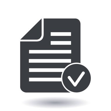 Belge işareti simgesi.