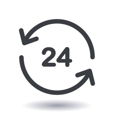 Saat bir gün simgesini açın..