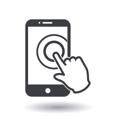 El işaretçi simgesi.