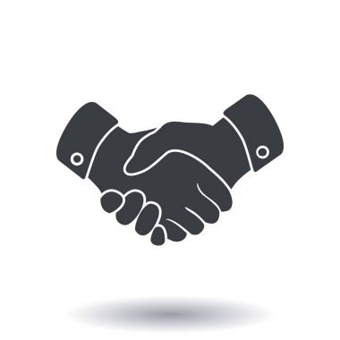 El sıkışma işareti simgesi.