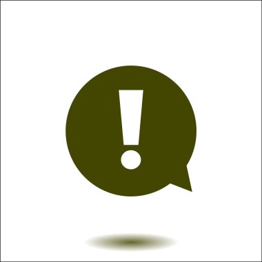 Ünlem işareti simgesi.