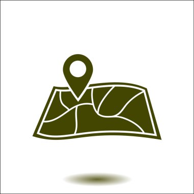 Gezinti işareti simgesi.