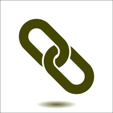 Zincir işareti simgesi.