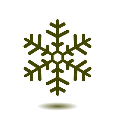 Kar tanesi işareti simgesi.