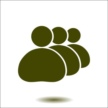 İnsanlar işareti simgesi.