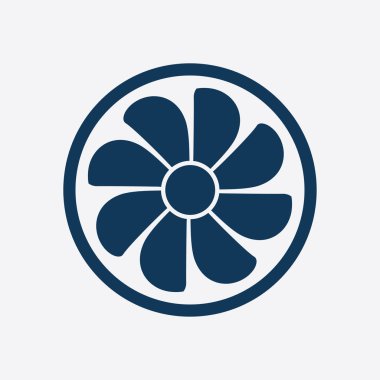 Havalandırma işareti simgesi.