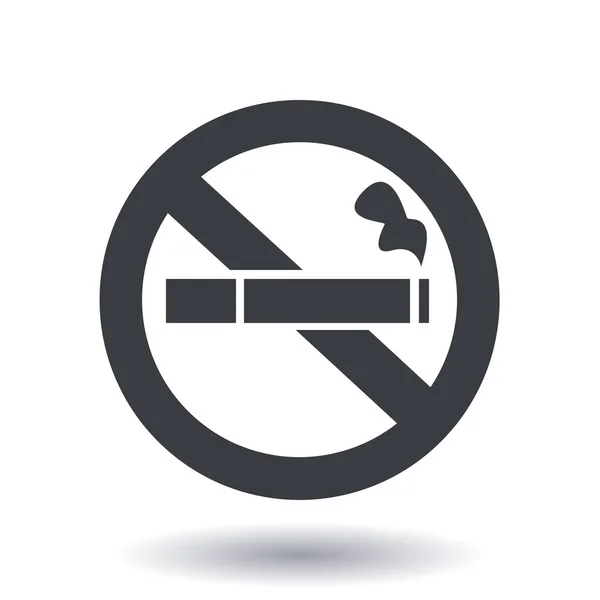 Panneau anti-tabac . — Image vectorielle