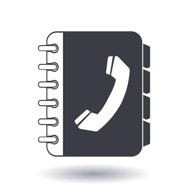 Simbol z telefonního seznamu. — Stockový vektor