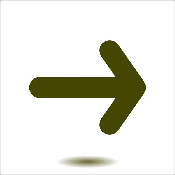 Zielschild-Symbol. — Stockvektor