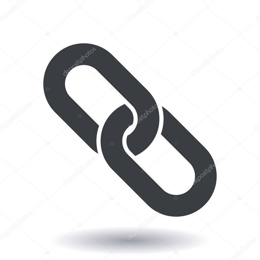 Chain sign symbol.