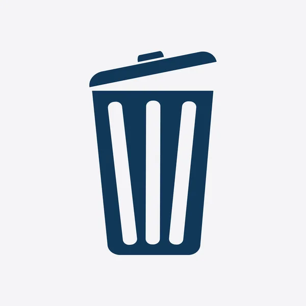 Symbol znaku śmieci — Wektor stockowy