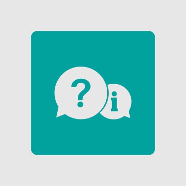 ünlem işareti ve soru mesajları.