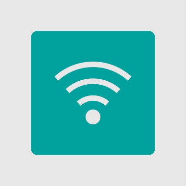 WiFi işareti simgesi.