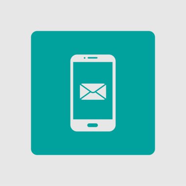 Mobil adres işareti.