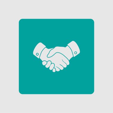 El sıkışma işareti simgesi.