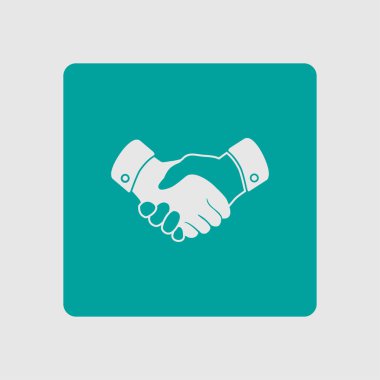 El sıkışma işareti simgesi.