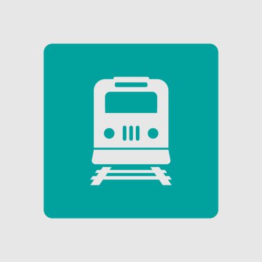 Tren işareti simgesi.