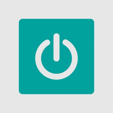 Güç işareti simgesi.