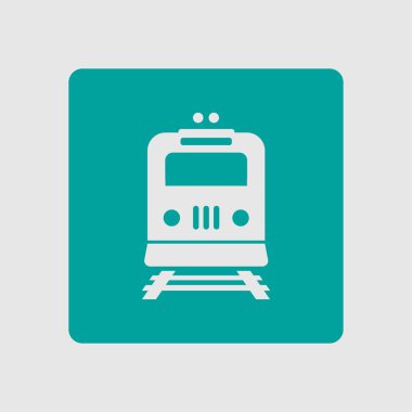 Tren işareti simgesi.