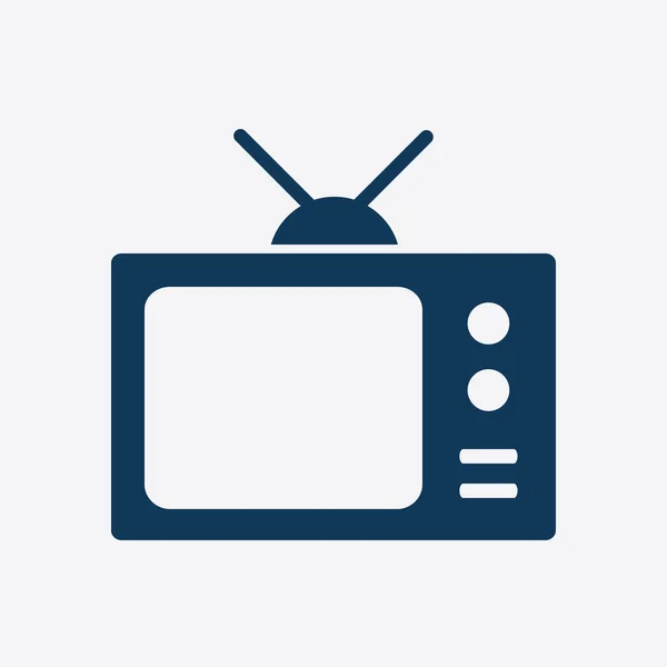 Pictogram van tv. — Stockvector