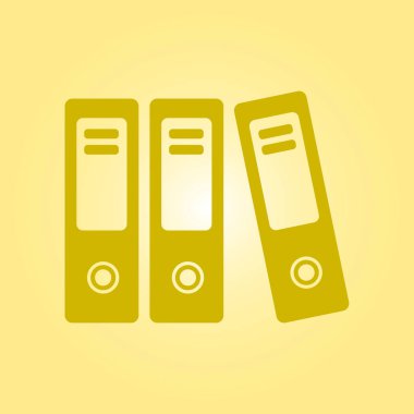 Office klasörü işareti simgesi.