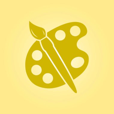 Paleti işareti simgesi.