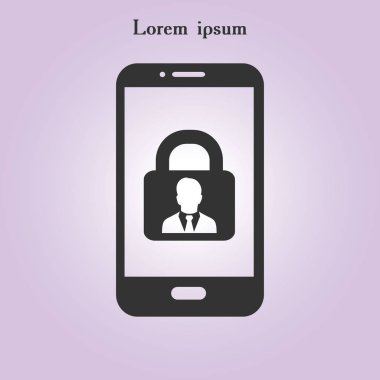 Kimlik işareti simgesi.