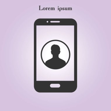 Kimlik işareti simgesi.