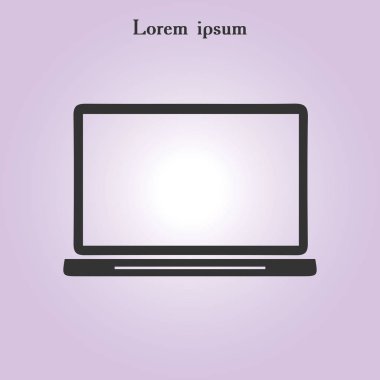 dizüstü işareti simgesi.