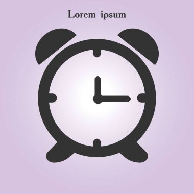 Allarm saat vektör.