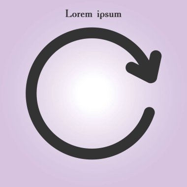 Ok işareti simgesi.