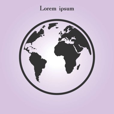 Gezegen işareti simgesi.