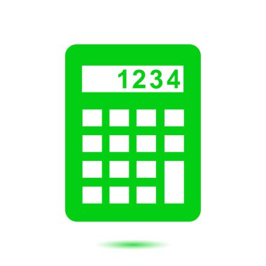 Hesap makinesi işareti simgesi.