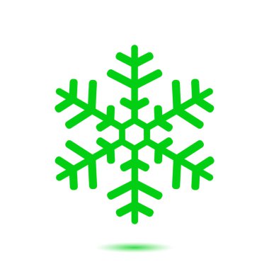 Kar tanesi işareti simgesi.